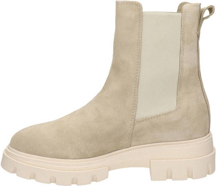 Maruti hoge nubuck chelsea boots beige