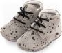 Mavies leren babyschoenen Bruin Leer All over print 23 24 - Thumbnail 4