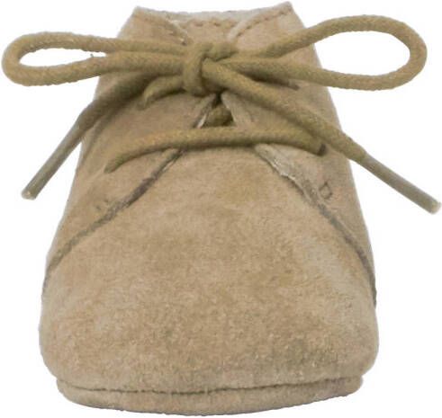 Mavies leren babyschoenen taupe