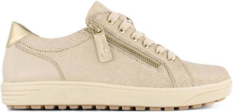Medicus comfort leren sneakers beige