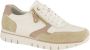 Medicus comfort leren sneakers beige wit - Thumbnail 2