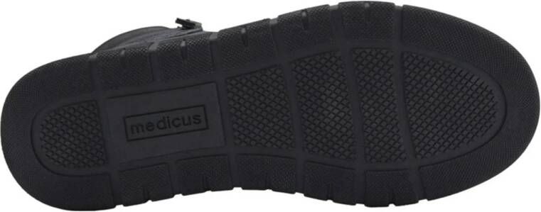 Medicus comfort leren sneakers donkerblauw