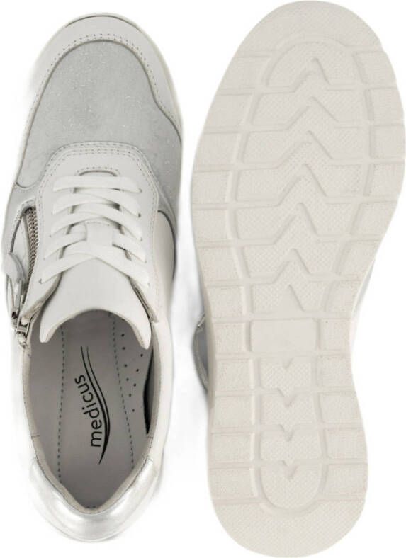 Medicus comfort leren sneakers wit