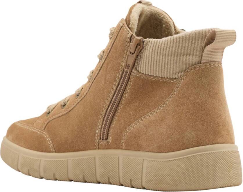 Medicus comfort suède sneakers cognac