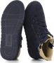 Medicus gevoerde suède sneakers donkerblauw - Thumbnail 3