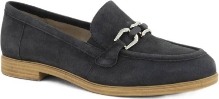 Medicus leren loafers marine