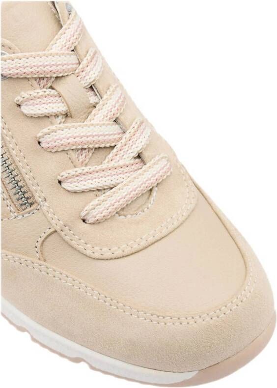 Medicus leren sneakers beige