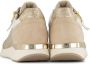 Medicus leren sneakers beige wit - Thumbnail 3