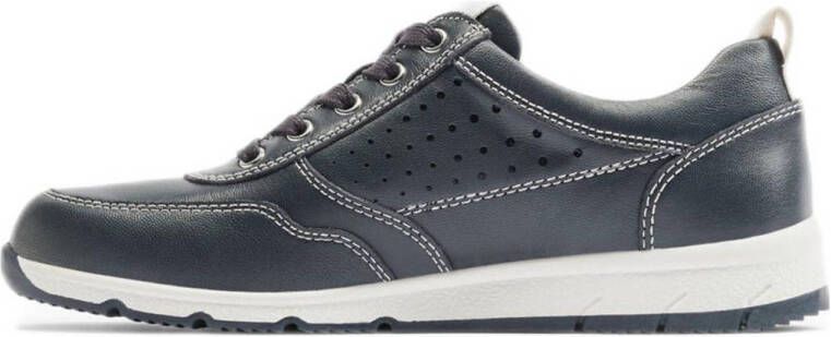 Medicus leren sneakers donkerblauw