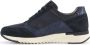 Medicus leren sneakers donkerblauw - Thumbnail 2