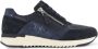 Medicus leren sneakers donkerblauw - Thumbnail 3