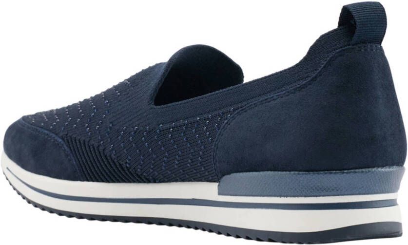 Medicus slip-on sneakers donkerblauw