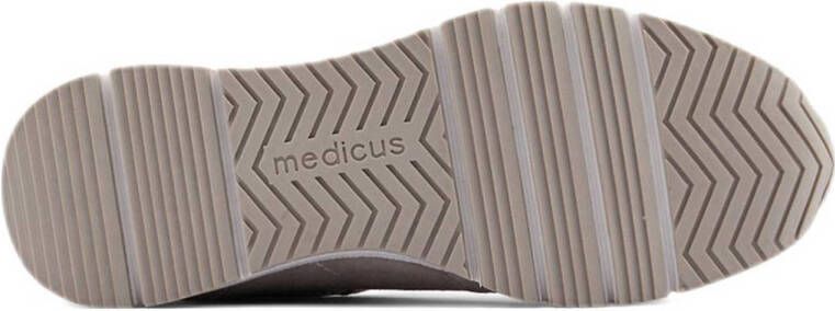 Medicus suède sneakers grijs