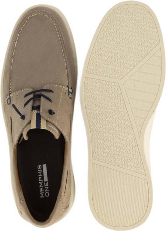 Memphis One bootschoenen beige