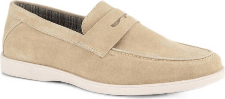 Memphis One suède loafers beige