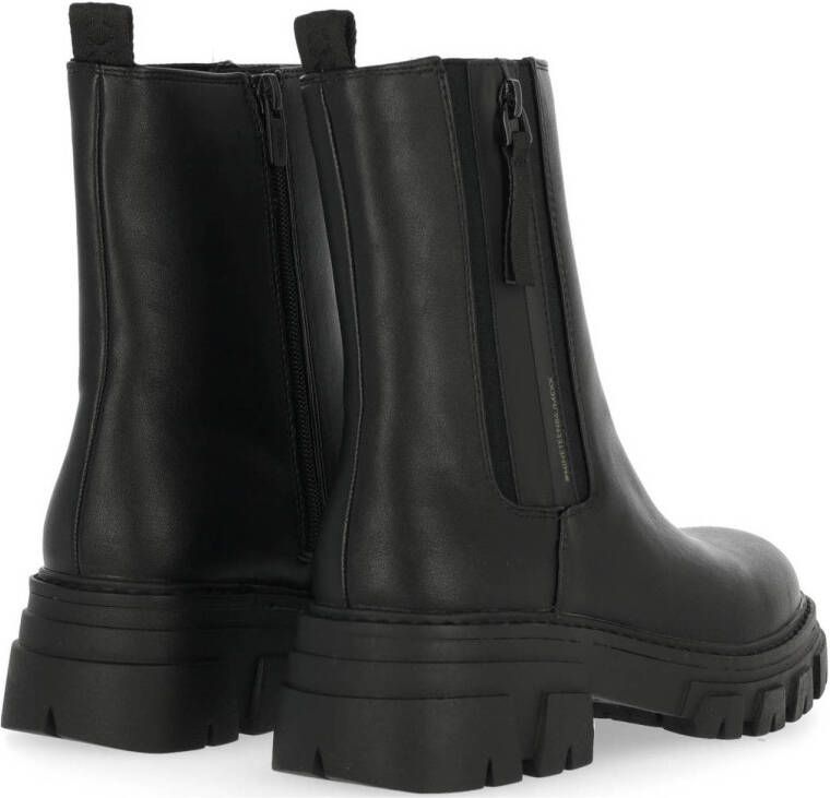 Mexx chunky enkelboots zwart