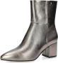 Mexx Enkellaars Pam Mila Grijs Vrouwen Gun Metal Grijs - Thumbnail 4