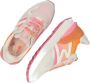 Mexx Juju suède sneakers oranje roze - Thumbnail 4