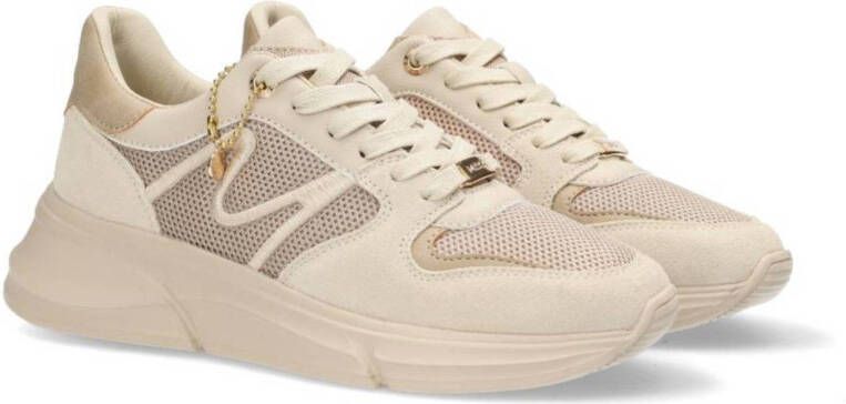 Mexx Khira suède sneakers zand