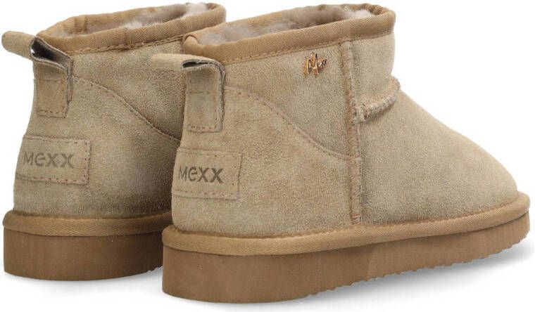 Mexx Kimo suède enkelboots beige