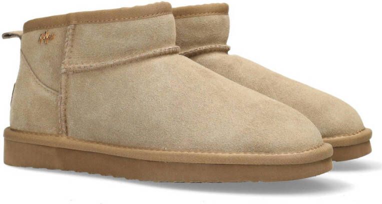 Mexx Kimo suède enkelboots beige