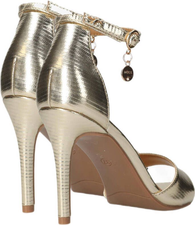 Mexx Leyla Paisley sandalettes goud