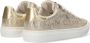 Mexx Metallic Gouden Sneakers met Print Yellow Dames - Thumbnail 4