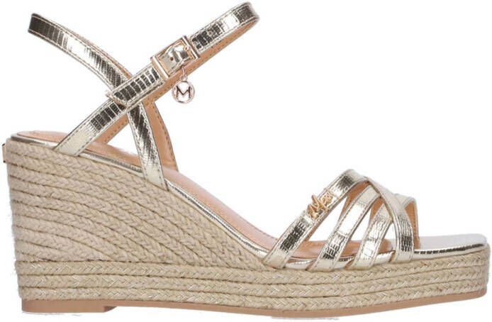 Mexx Noemi espadrilles goud