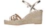 Mexx Heeled Sandalen Noemi Dames Goud - Thumbnail 7