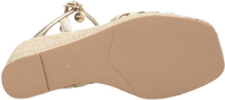 Mexx Noemi Pakina espadrilles goud