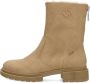 Mexx Enkellaars Polly Glad Donker Beige Vrouwen Dark Beige - Thumbnail 3