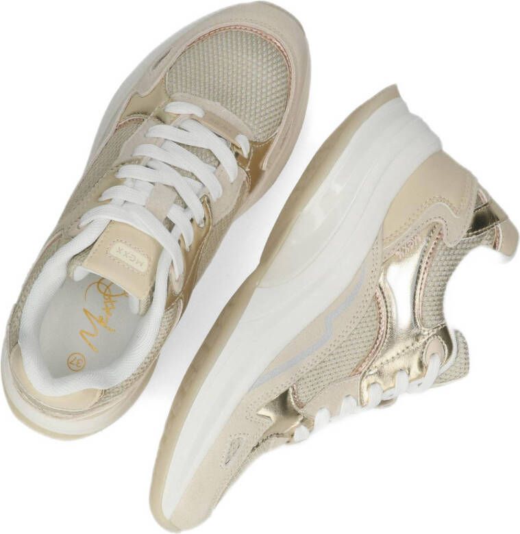 Mexx Racoon Phoeby chunky sneakers beige