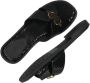 Mexx Raissa Parrot leren slippers zwart - Thumbnail 3