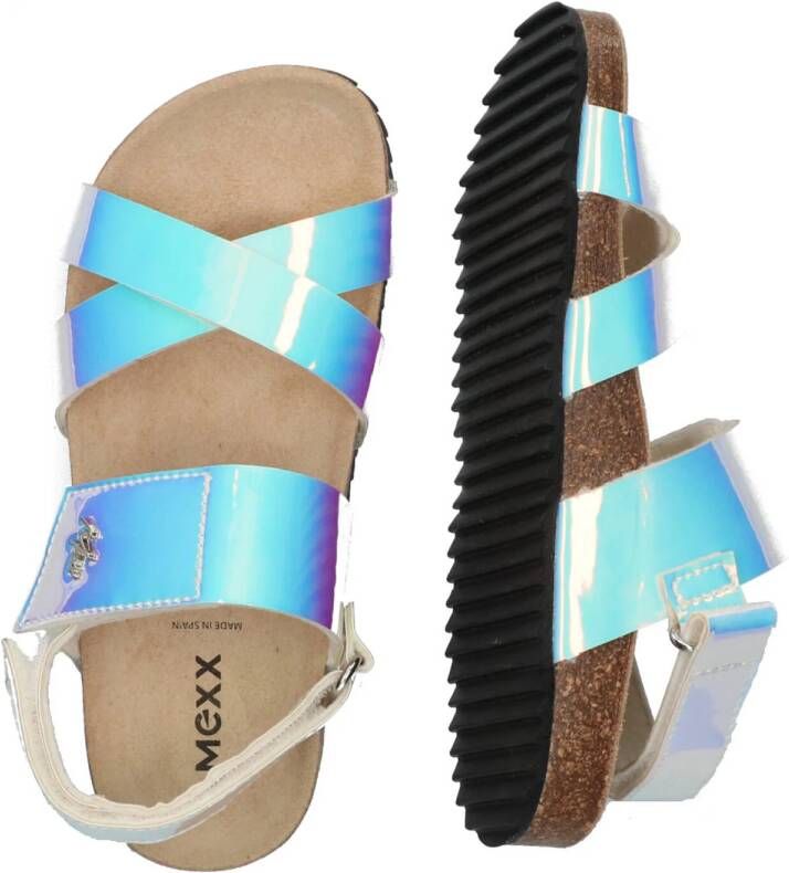 Mexx sandalen parelmoer