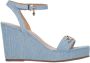 Mexx Heeled Sandal Nolah Dames Lichtblauw - Thumbnail 4