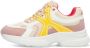 Mexx Sneaker Loyce Dames Beige Pink - Thumbnail 4