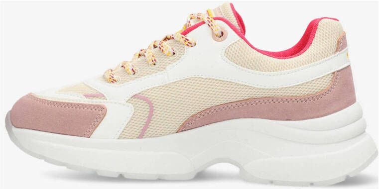 Mexx sneaker beige roze