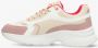 Mexx Sneaker Loyce Dames Beige Pink - Thumbnail 5