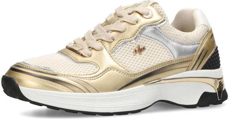 Mexx Sneakers Nyxa MIRL1008741W-8603 Goud Wit - Foto 4