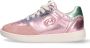 Mexx Kids XX825150-570 Meisjes Lage Sneakers Paars Roze Leer Veters - Thumbnail 3