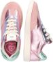 Mexx Kids XX825150-570 Meisjes Lage Sneakers Paars Roze Leer Veters - Thumbnail 4
