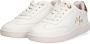 Mexx Kids XX825151-795 Meisjes Lage Sneakers Wit Goud Leer Veters - Thumbnail 5