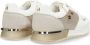 Mexx Lage Sneakers Fleur Trendy Wit Goud Multicolor Dames - Thumbnail 6
