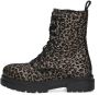 Mexx veterboots met panterprint goud - Thumbnail 7
