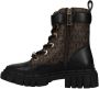 Michael Kors Blake Colby veterboots zwart bruin - Thumbnail 2