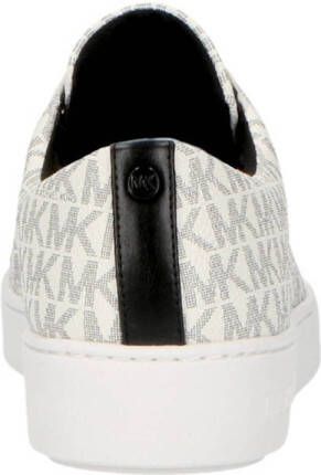 Michael Kors Keaton sneakers met allover print wit zwart