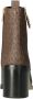 Michael Kors Regan Mid Bootie Black Brown-kort laasje-enkel laars - Thumbnail 7