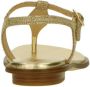MICHAEL KORS Sandalen Dames Mallory Thong Maat: 40 Materiaal: Leer Kleur: Goud - Thumbnail 12
