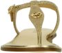 MICHAEL KORS Sandalen Dames Mallory Thong Maat: 40 Materiaal: Leer Kleur: Goud - Thumbnail 13