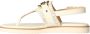 Michael Kors Rory Thong sandalen met gesp ecru - Thumbnail 4
